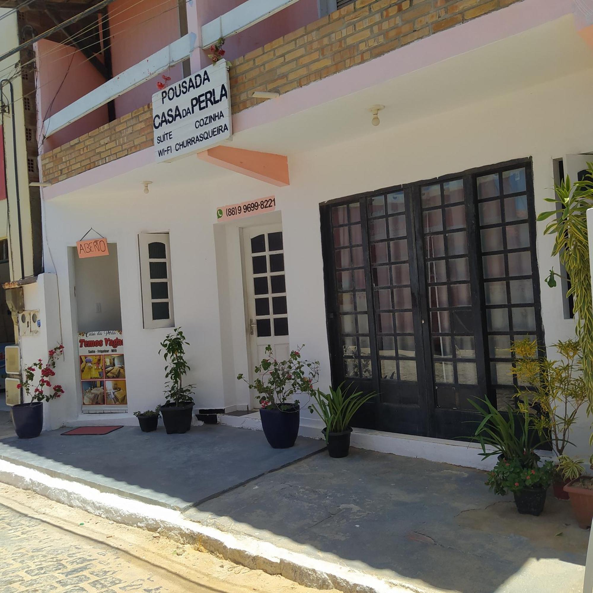 Pousada Casa Da Perla Canoa Quebrada Exteriör bild