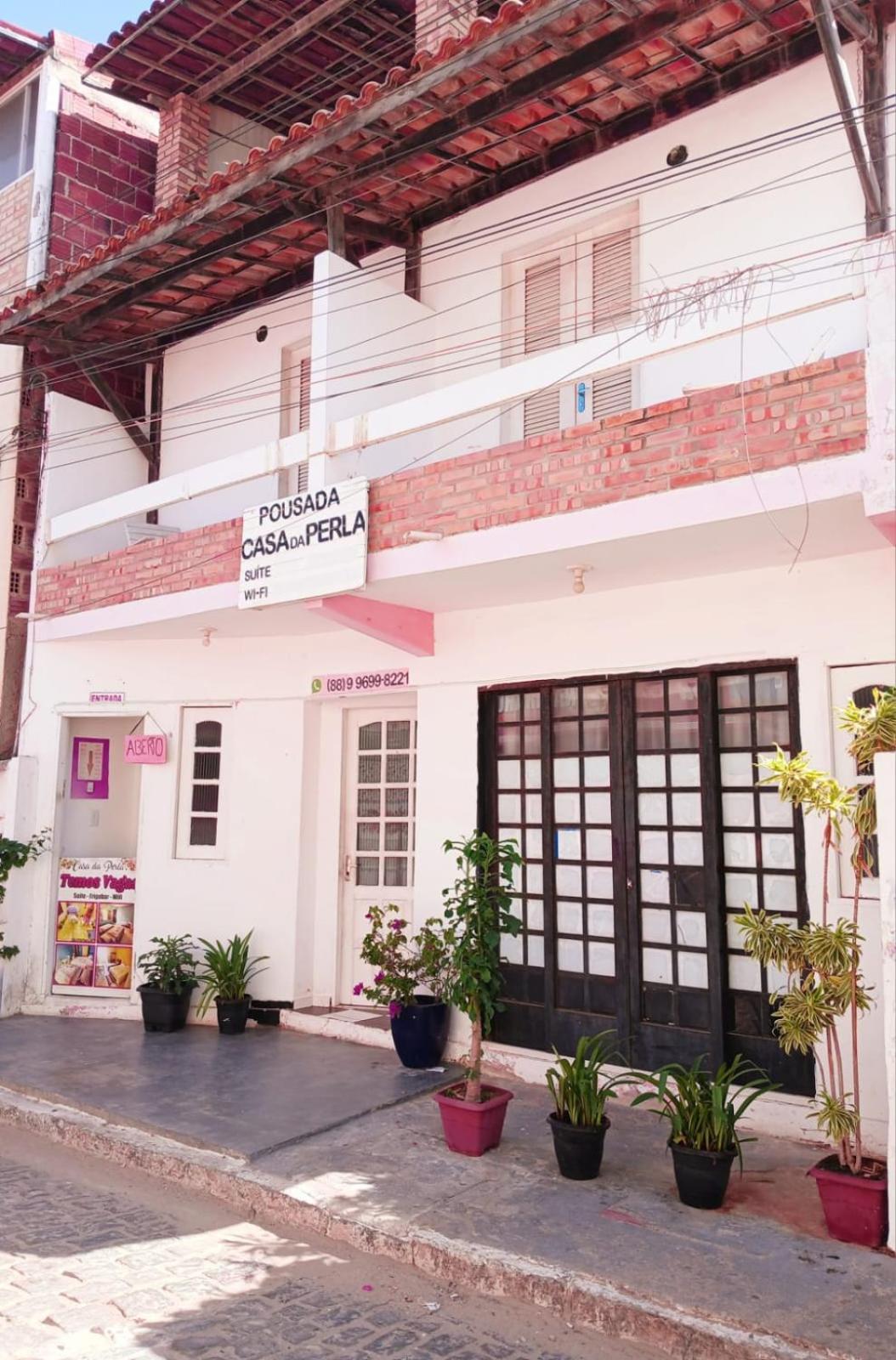 Pousada Casa Da Perla Canoa Quebrada Exteriör bild